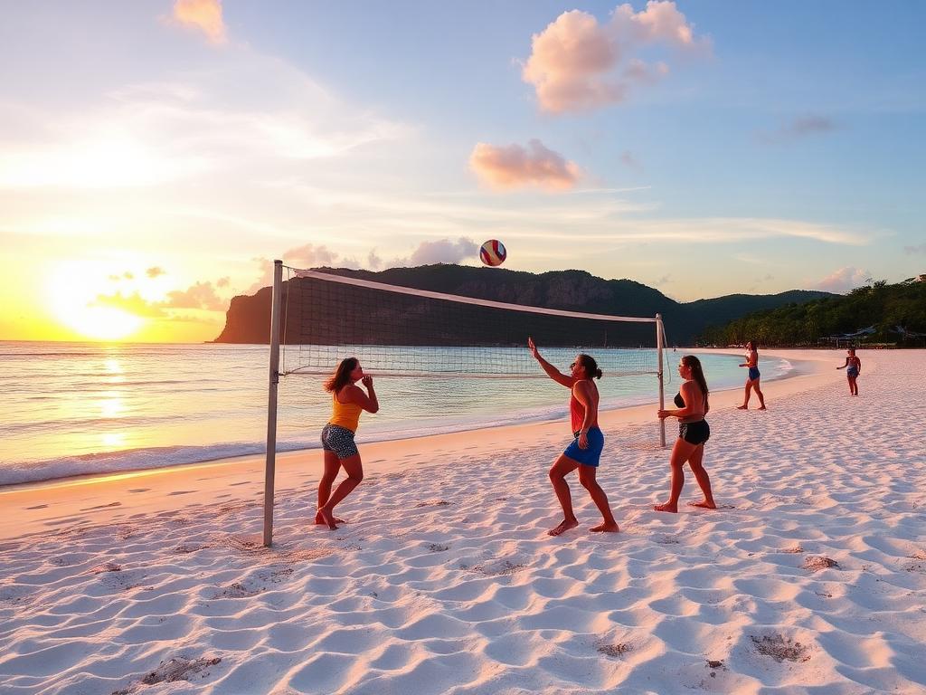 Beach Volleyball & Games