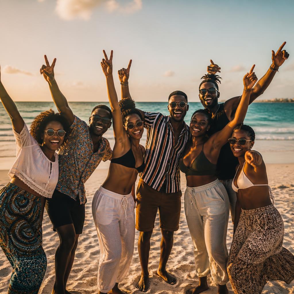 Friends' Beach Getaways
