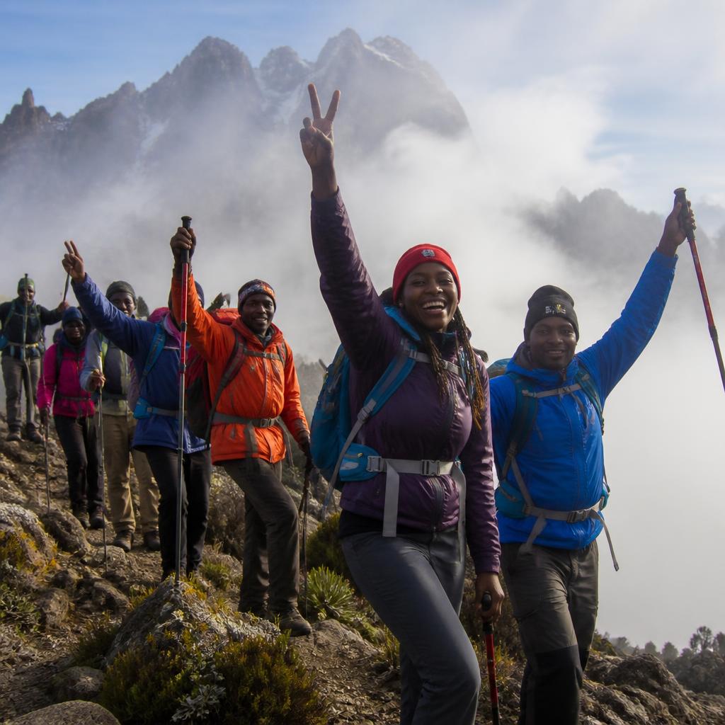Group Treks on Mount Kenya