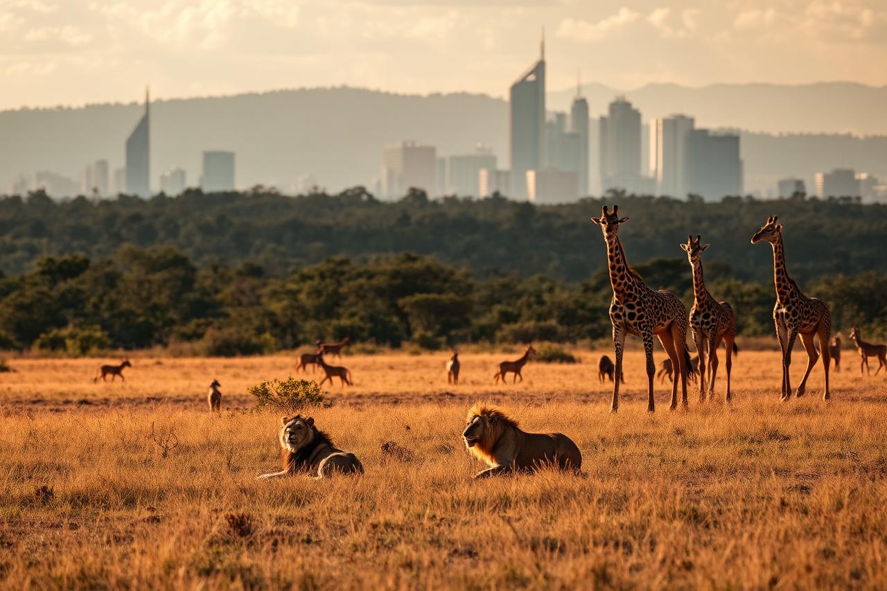 Nairobi National Park & City Safari