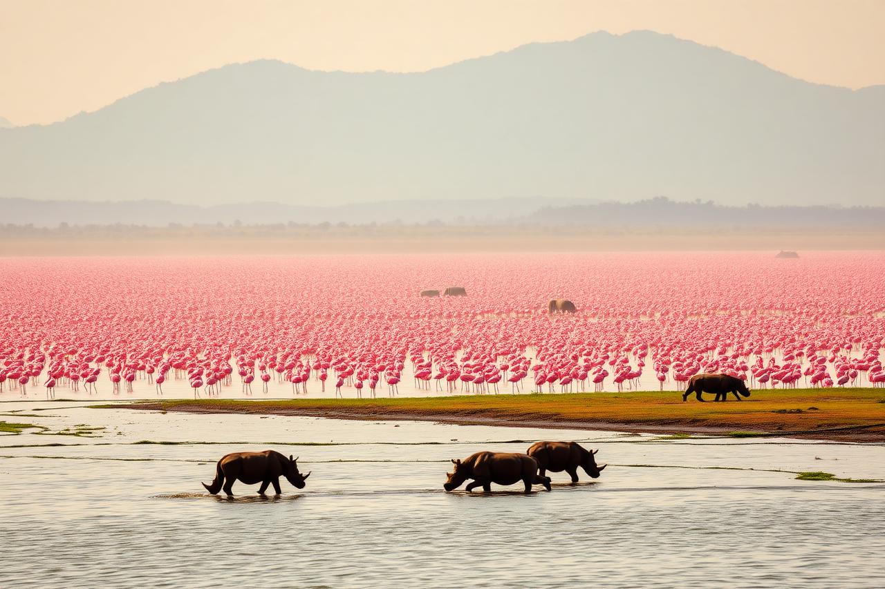 Lake Nakuru & Lake Naivasha Rift Valley Safari